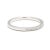 Modern 0.25ctw Diamond Thin Band Ring, 14k White Gold, Ring Size 6.75 For Sale - Image 3 of 6