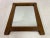 Belgian Brutalist Oak Mirror, 1960s For Sale - Image 6 of 8