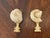 Contemporary 1960s Ammonite Lamp Finials - a Pair For Sale - Image 3 of 3