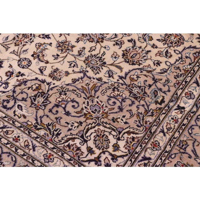 Boho Chic Persian Nahin Beige/Tan Wool Rug - 8'2'' X 11'6'' For Sale - Image 4 of 10