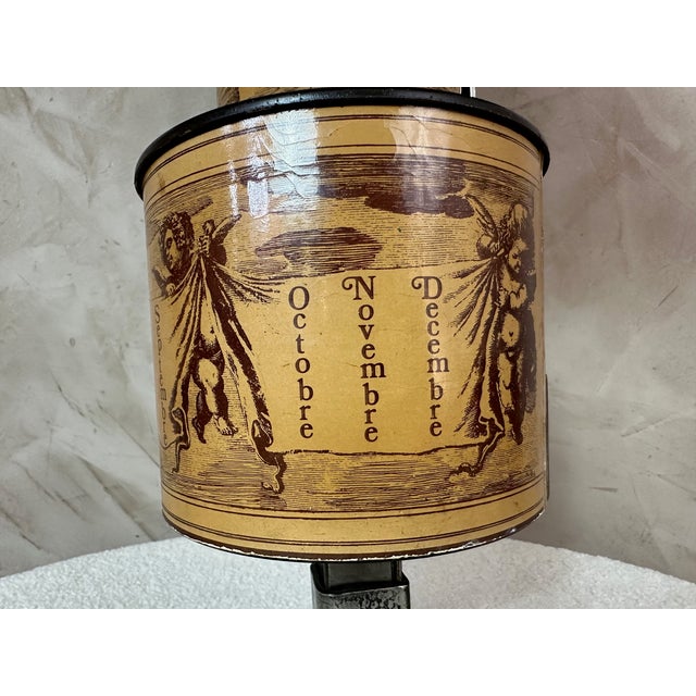 Calendar Table Lamp, 1920s For Sale - Image 10 of 18