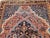 Vintage Persian Farahan Sarouk Rug, Handwoven Floral Pattern, Rust Red & Blue, 5’ X 7’ For Sale In Chicago - Image 6 of 10