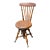 1890s Antique Quarter Sawn Oak High Back Organ Stool With Claw Feet For Sale