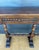 1930s Spanish Carved Wood Console Table With Two Drawers Signed by Valenti For Sale - Image 5 of 16