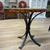 Rustic Late 20th Century Western Heritage Ghostwood and Wrought Iron Saloon Side Table For Sale - Image 3 of 5