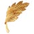 Late 20th Century Tiffany & Co. Yellow Gold French Leaf Large Pin Brooch For Sale - Image 9 of 10