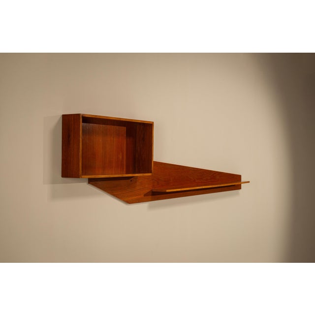 Architectural Shelving Unit in Teak, Italy, 1960s For Sale - Image 4 of 10