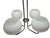 Metal Postmodern Brass and Glass Chandelier, Poland, 1970s For Sale - Image 7 of 10