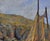 Achille Bron, A Small Boat in a Cove, La Côte Sauvage, 1920s, Oil on Canvas, Framed For Sale - Image 6 of 17