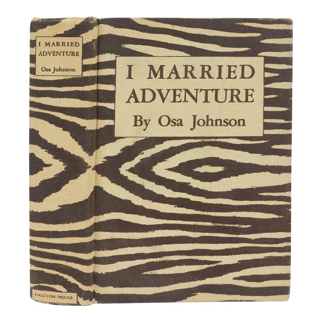 Mid 20th Century I Married Adventure Safari Autobiography Book For Sale