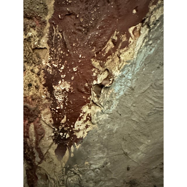 Arseniye Trboyevich 20th Century Wind Breaker Large Abstract Painting For Sale - Image 9 of 13