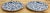 Traditional Vintage Takahashi Ironstone Blue Floral Side Plates, Pair For Sale - Image 3 of 6