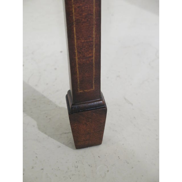 1990s Vintage Maitland Smith Bowfront Federal Mahogany Sideboard For Sale In Philadelphia - Image 6 of 10