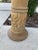 Classical Roman Vintage Karges Carved Wood Paint Decorated, Corinthian Pedestal /Column For Sale - Image 3 of 12