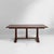 Italian art deco extending wooden console, 1970s Art Deco-style extending wooden console table with a top featuring a...