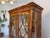 Biedermeier Display Cabinet in Walnut For Sale - Image 6 of 11