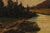 Continental School Mountain Landscape Oil Painting, Signed For Sale - Image 13 of 18