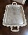 Large Vintage SilverPlate Footed Serving/Bar Tray For Sale - Image 9 of 12