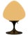 ENJOY FREE CONTINENTAL USA SHIPPING! A classic retro designed stemlite table lamp made by Design Line. The lamp features a...