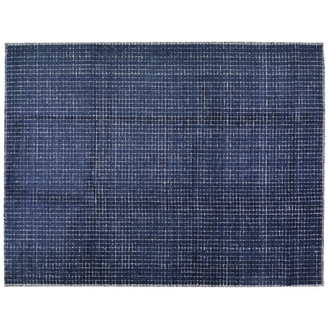 2000 - 2009 New Moroccan Hand Knotted Wool Rug, 10'3x14'1 For Sale - Image 5 of 5