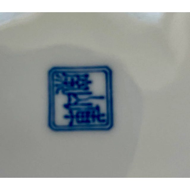 Gorgeous vintage red dragon octagonal plate elaborated decorated throughout. Maker's mark on underside. Excellent...