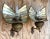 Vintage Wheeler Mirrored Glass Wall Sconces, Pair For Sale - Image 4 of 13