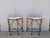 32" Classic Iron Demilunes With Rustic Tops - a Pair For Sale In Raleigh - Image 6 of 6