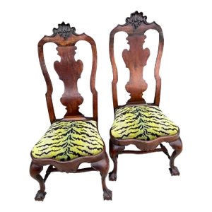Pair of 18th Century Dutch Side Chairs