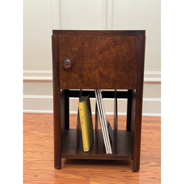 An attractive and functional piece is this art deco/arts & crafts inspired side accent table. Consisting of solid wood,...