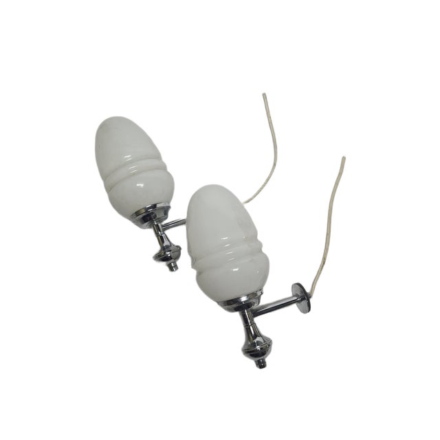 Art Deco Style Sconces, Poland, 1970s, Set of 2 For Sale - Image 12 of 12