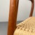 Brown Teak Model 75 Chairs with Paper Cord Weave by Niels Otto Møller for JL Møllers Mobelfabrik, Set of 4 For Sale - Image 8 of 18