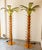 Palm Tree Floor Lamps in Brass & Murano Glass, Set of 2 For Sale - Image 5 of 17