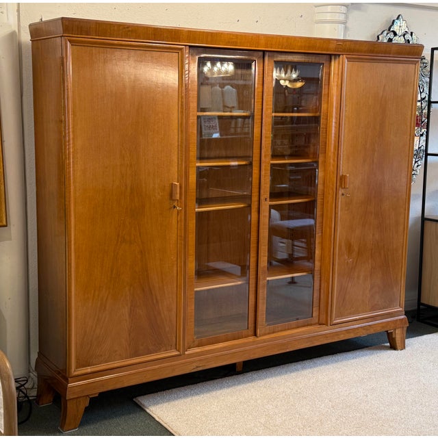 Mid 20th Century Linen Press/Armoire For Sale - Image 4 of 13