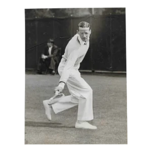 1936 Antique Tennis Player Photograph