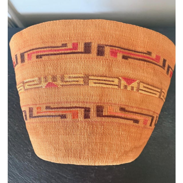 Textile Antique Tlingit Woven Berry Basket Native Americana For Sale - Image 7 of 18