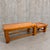 2000 - 2009 French Brutalist Oak Leveled Side Table, 1950s For Sale - Image 5 of 5