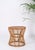 Mid-Century Italian Bamboo and Rattan Stool from BBB Boncina, 1960s For Sale - Image 13 of 15