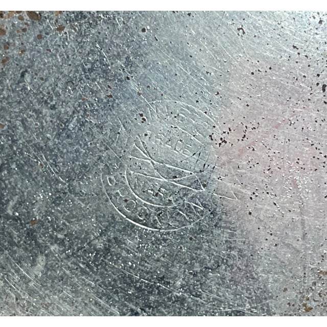 Antique Industrial Nickel Plate Brass Bathroom Wall Fixture Soap Dish Cup Holder For Sale In New York - Image 6 of 9