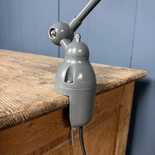 Dark Grey 3-Arm Table Clamp Lamp from Jielde, 1950s For Sale - Image 15 of 18