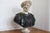 19th Century Italian Roman Vanitas Bust Renaissance Revival Memento Mori Marble, 1890, Marble For Sale - Image 9 of 9