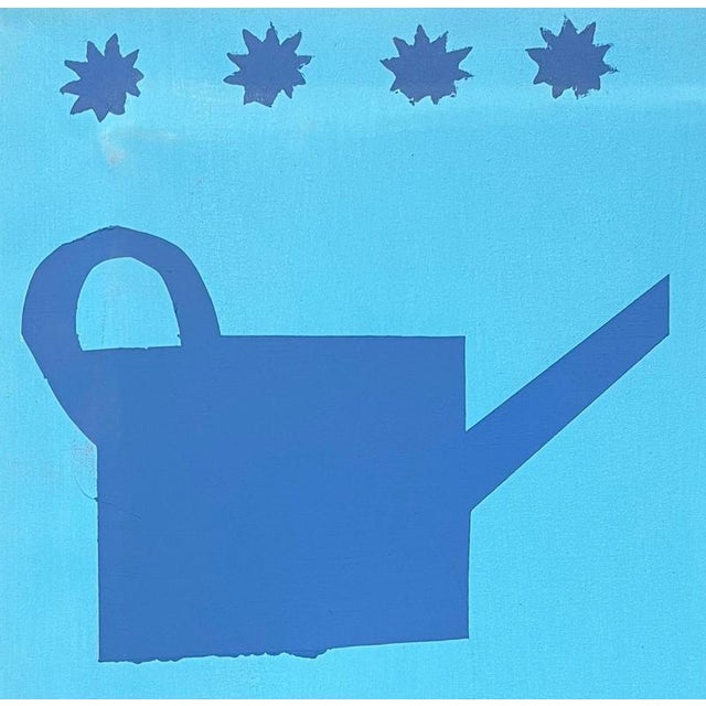 Alexandre Schaller, Water, Acrylic on Canvas, 1990s For Sale - Image 6 of 10