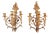 Louis XVI Style Gilt Bronze Appliques, Pair For Sale