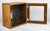 Early 20th Century Antique Traditional Oak Doctor’s Apothecary Glass Front Cabinet For Sale - Image 5 of 12