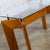 Mid-Century Modern Mid to Late 20th Century Modern to Scandinavian Modern Dining Table Teak Slab Base & Rectangular Beveled Glass Top For Sale - Image 3 of 18