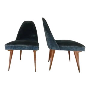 1950s Italian Side Chairs- a Pair