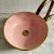 White & Pink Ceramic Sink With 14k Gold Rim Vessel Round Sink Bowl With Drain For Sale - Image 4 of 7