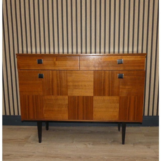 Wood Hallway Cabinet with Drawers, 1960s For Sale - Image 7 of 14