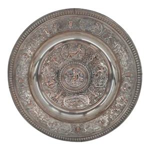 Victorian Elkington Electrotype Charger Plate