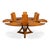 Transitional Round Dining Table, Large - Light Brown Oak For Sale In Raleigh - Image 6 of 11