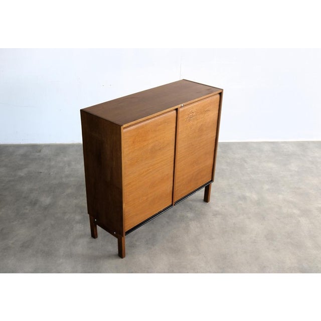 Wood Vintage Swedish Filing Cabinet, 1960s For Sale - Image 7 of 8